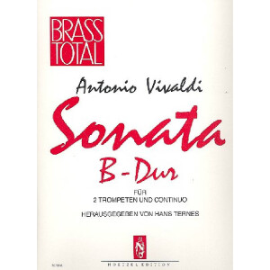 Sonate B-Dur für 2 Trompeten und Bc