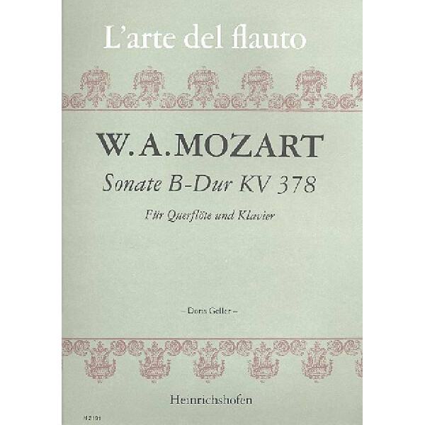 Sonate B-Dur KV378