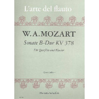 Sonate B-Dur KV378