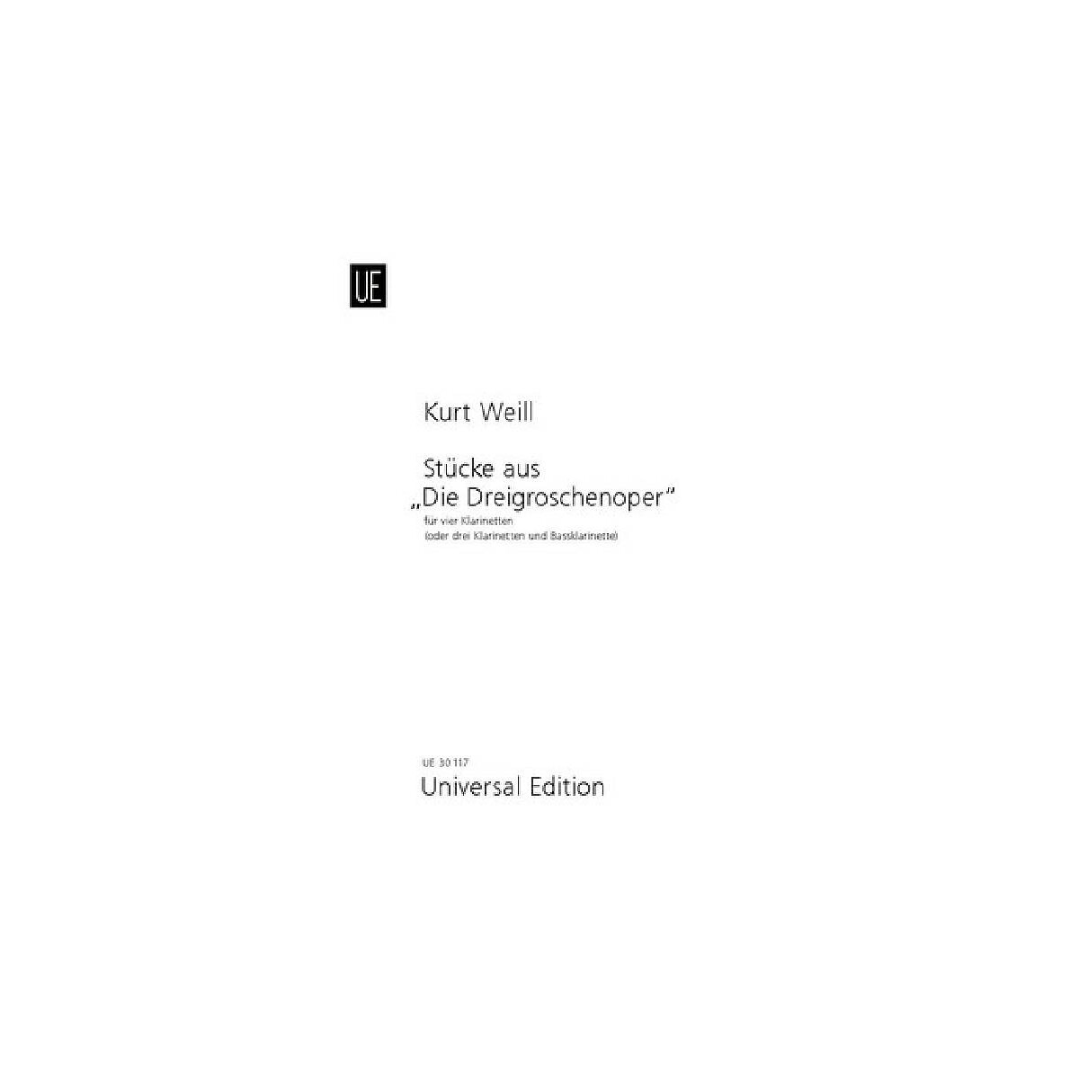 Stücke aus der Dreigroschenoper box