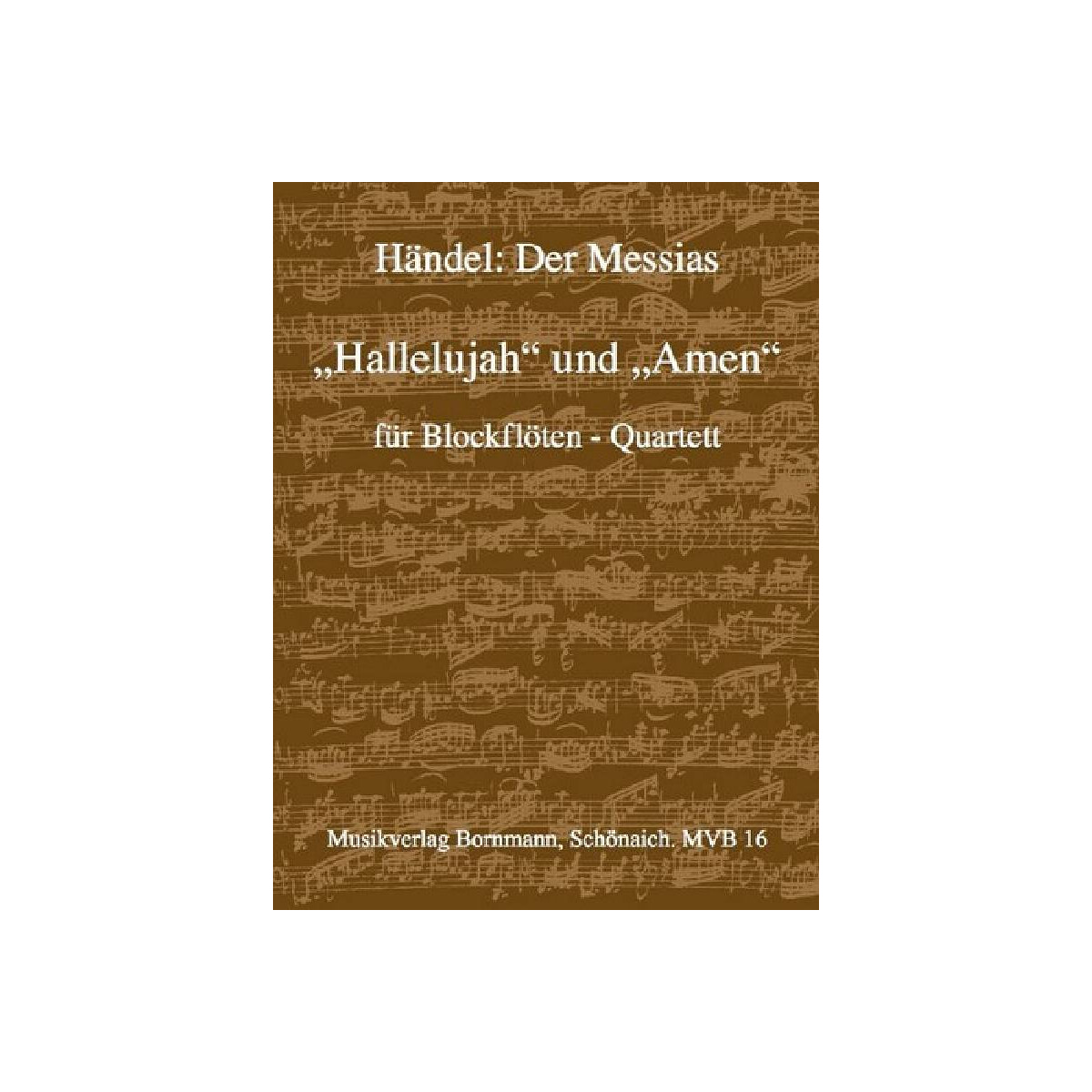 Amen  und  Hallelujah aus dem Messias box