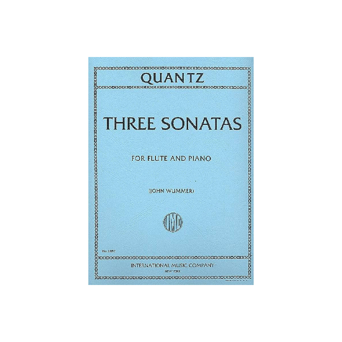 3 Sonatas for flute and piano box