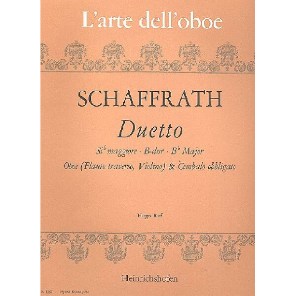 Duett B-Dur für Oboe (Flöte, Violine)