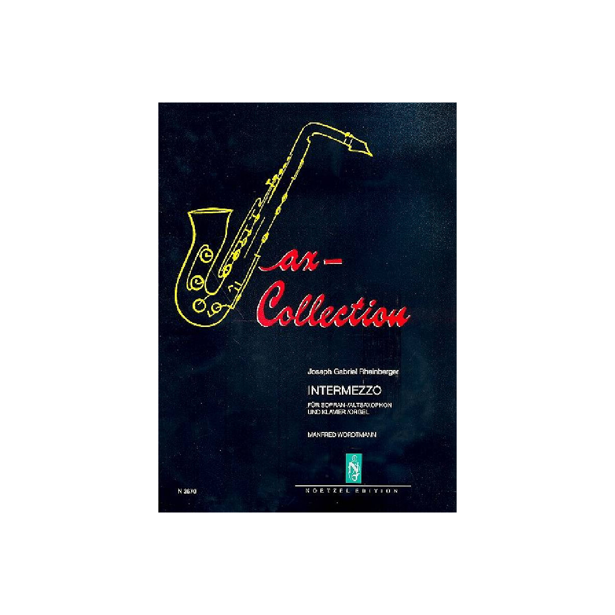 Intermezzo aus der Orgelsonate a-Moll op box