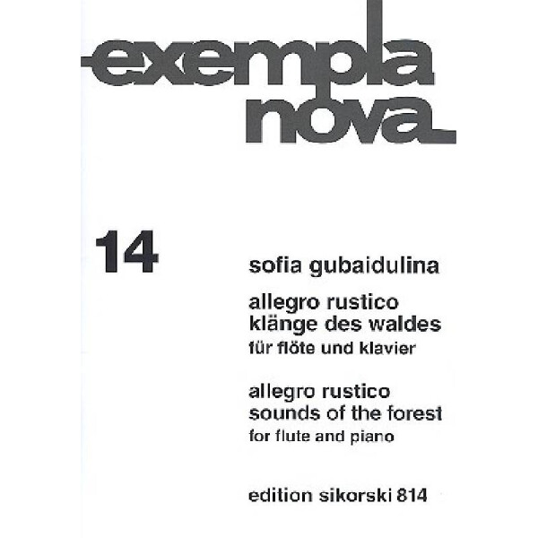 Allegro rustico  und Klänge des Waldes