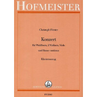 Konzert für Waldhorn, 2 Violinen, Viola und Bc