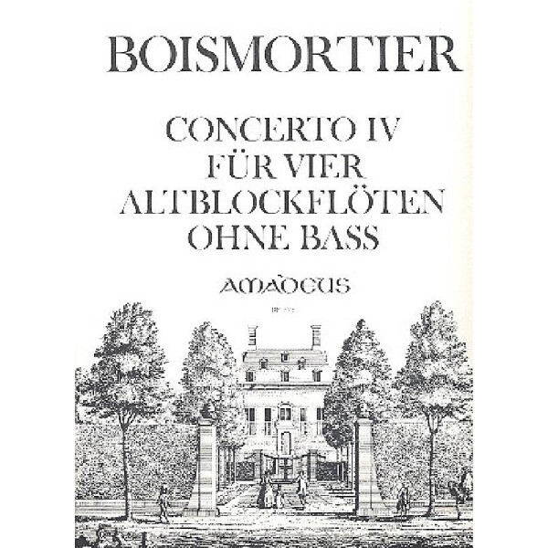 Concerto Nr.4 für 4 Altblockflöten