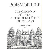 Concerto Nr.4 für 4 Altblockflöten