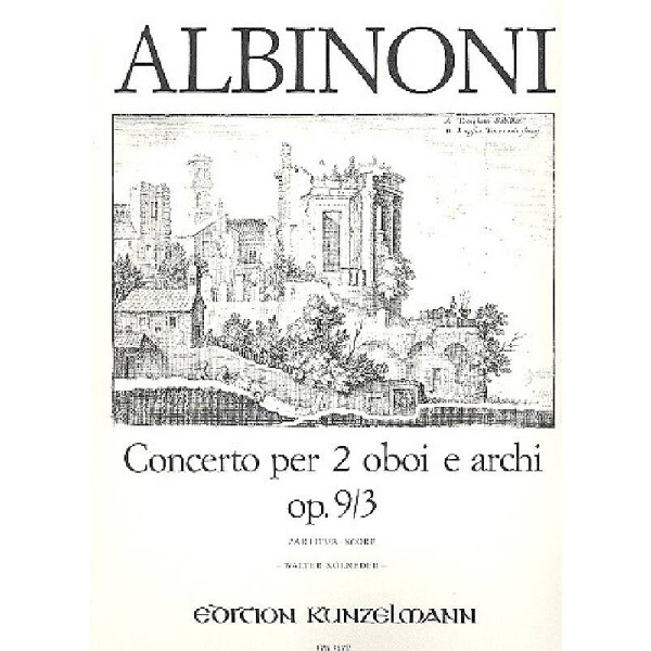Concerto op.9,3 . per 2 oboi e archi