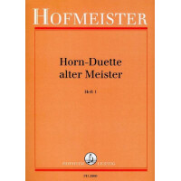 Horn-Duette alter Meister Band 1