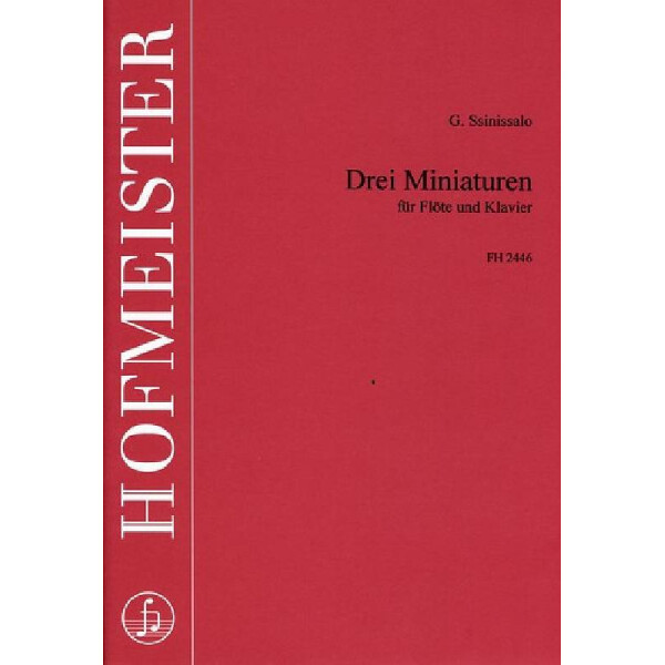 3 Miniaturen für Flöte und