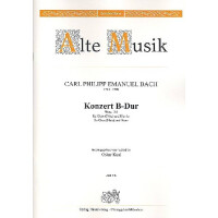Konzert B-Dur Wq164