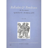 Balladen und Rondeaux der