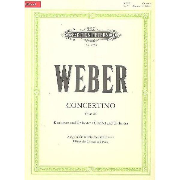 Concertino op.26 für Klarinette und Orchester