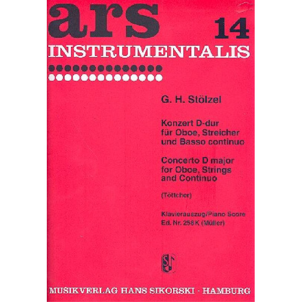 Konzert D-Dur für Oboe,