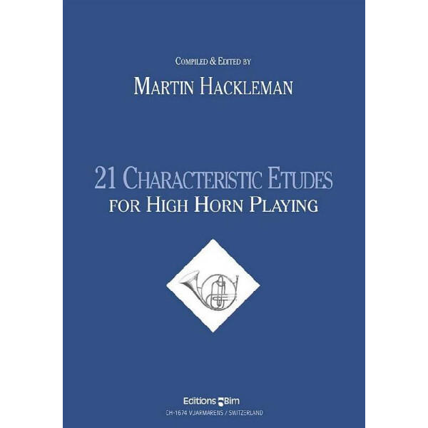 21 characteristic Etudes