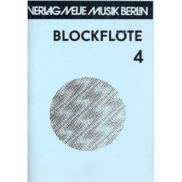 Blockflöte Band 4 für