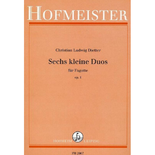 6 kleine Duos op.1
