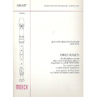 3 Fugen für 4 Blockflöten (SATB)