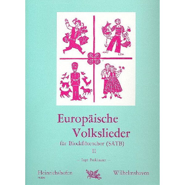 Europäische Volkslieder Band 2