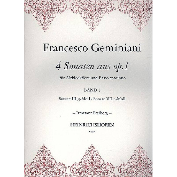 4 Sonaten aus op.1 Band 1