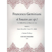 4 Sonaten aus op.1 Band 1
