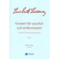 Concerto op.14 for alto saxophone and string orchestra