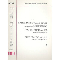 Italienische Duette um 1730 Band 2