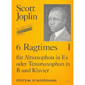 6 Ragtimes für Altsaxophon in Es