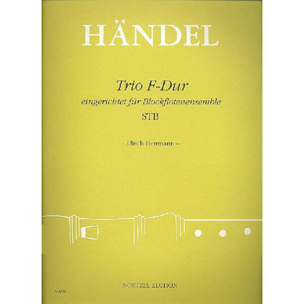 Trio F-Dur für Blockflöten-