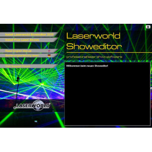 Laserworld ShowNET inkl. Showeditor Lasershow Software