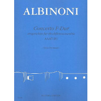 Concerto F-Dur für 4 Blockflöten