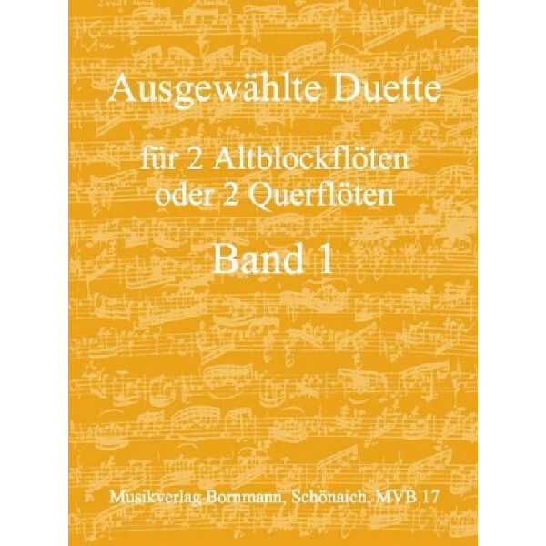 Ausgewählte Duette Band 1