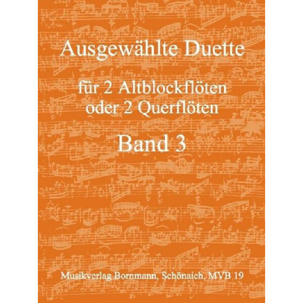 Ausgewählte Duette Band 3