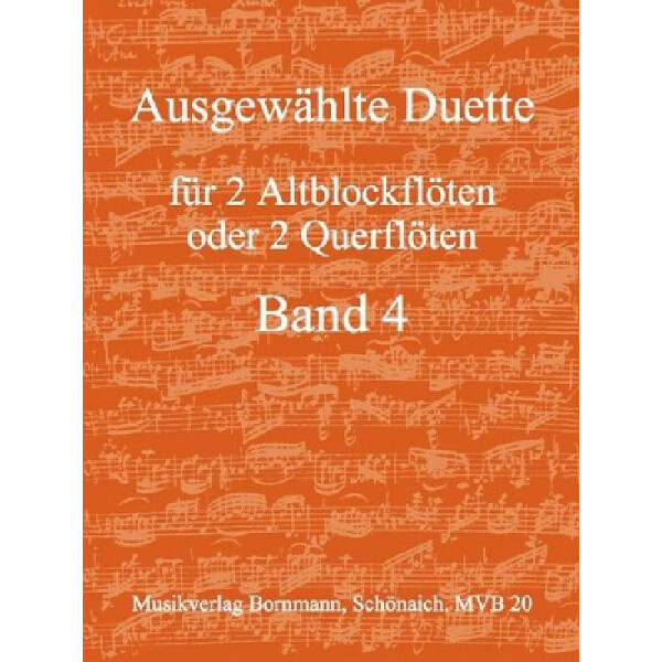 Ausgewählte Duette Band 4