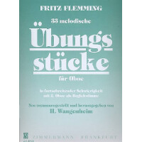 33 melodische Übungsstücke