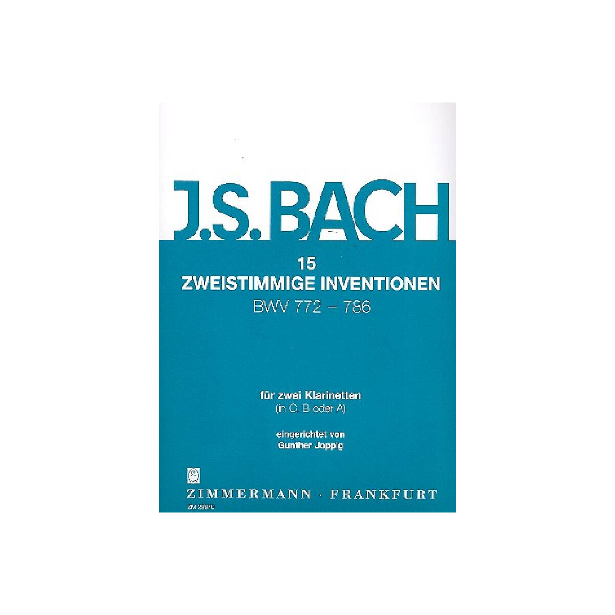 15 Zweistimmige Inventionen fuer box