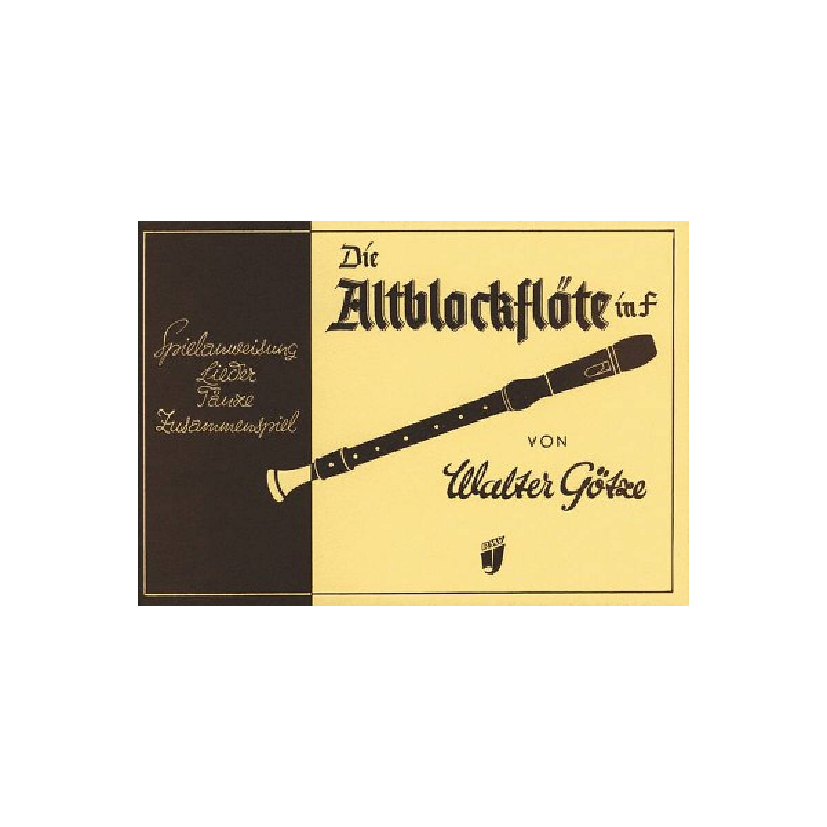 Die Altblockflöte in F box