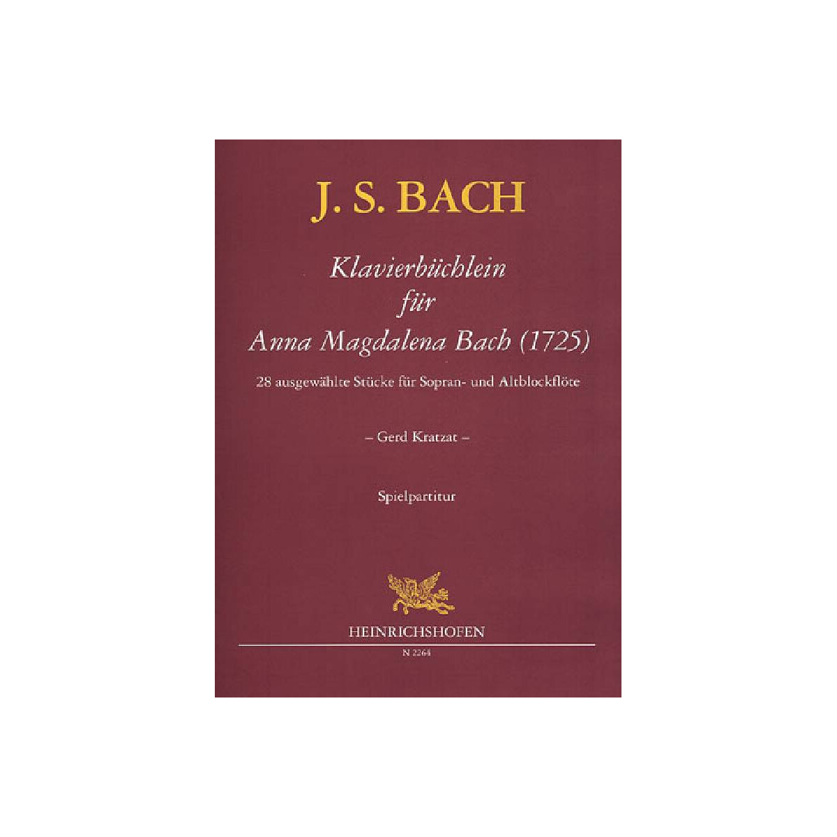Klavierbüchlein für Anna Magda box