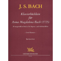 Klavierbüchlein für Anna Magdalena