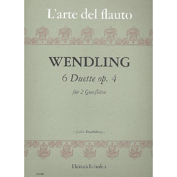 6 Duette op.4 für 2 Flöten