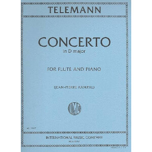 Concerto D major for flute and