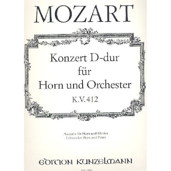 Konzert D-Dur KV412 für Horn und