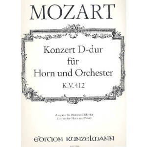 Konzert D-Dur KV412 für Horn und