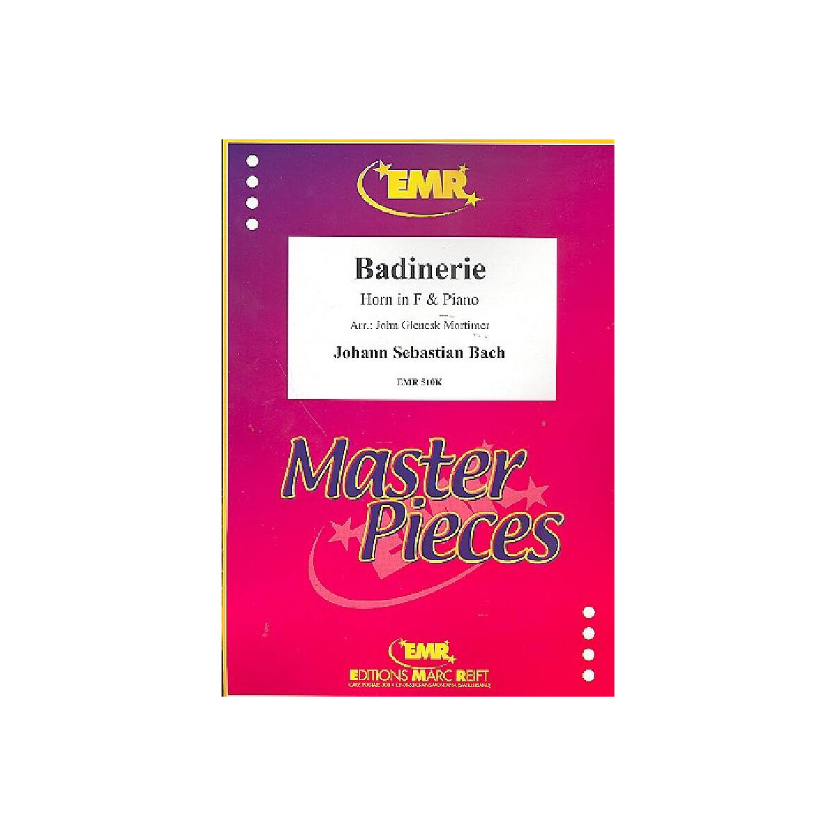 Badinerie für Horn in F und Klavier box