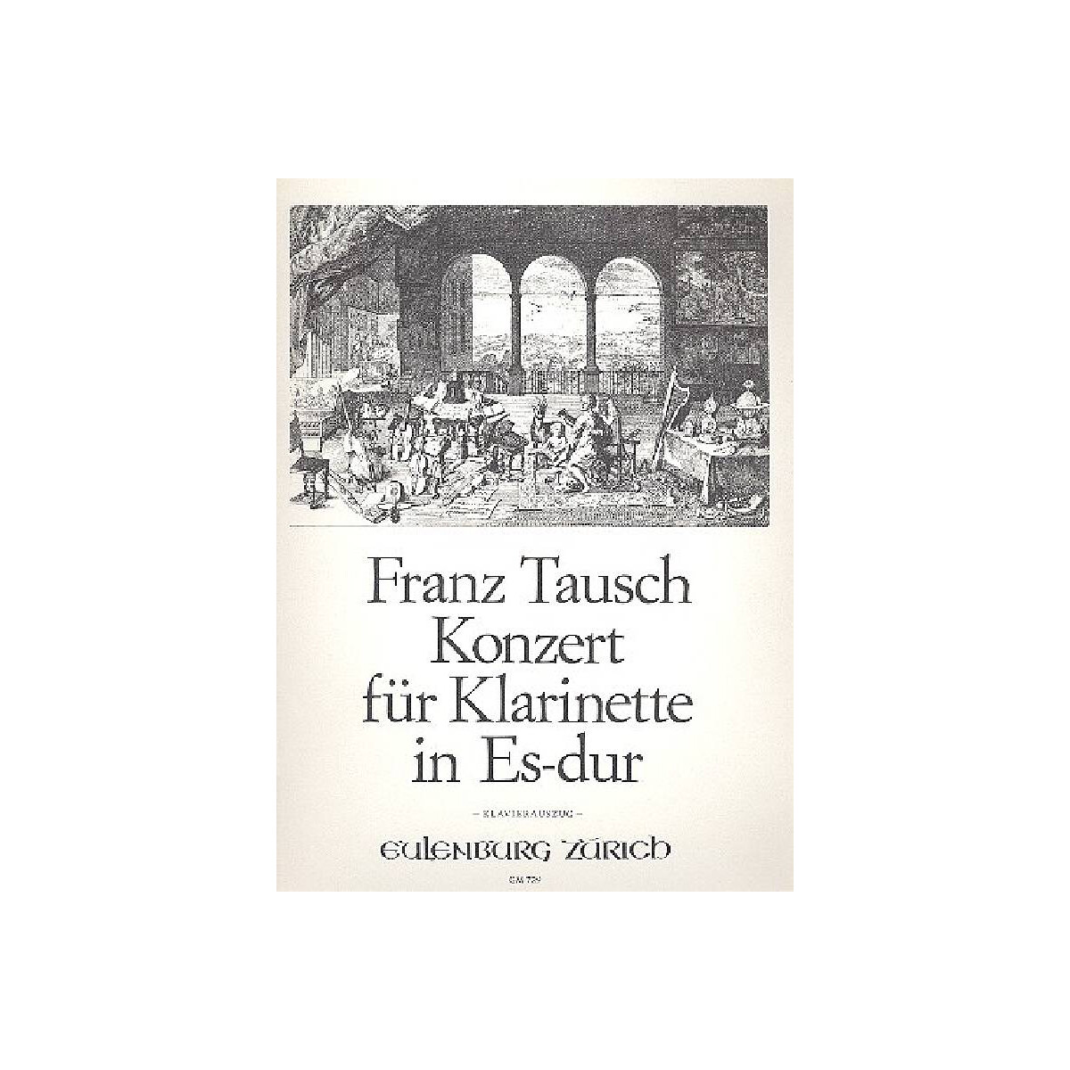 Konzert Es-Dur für Klarinette und box