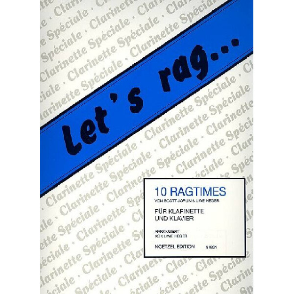 Lets rag 10 Ragtimes