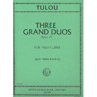 3 grand duos op.72 for 2 flutes