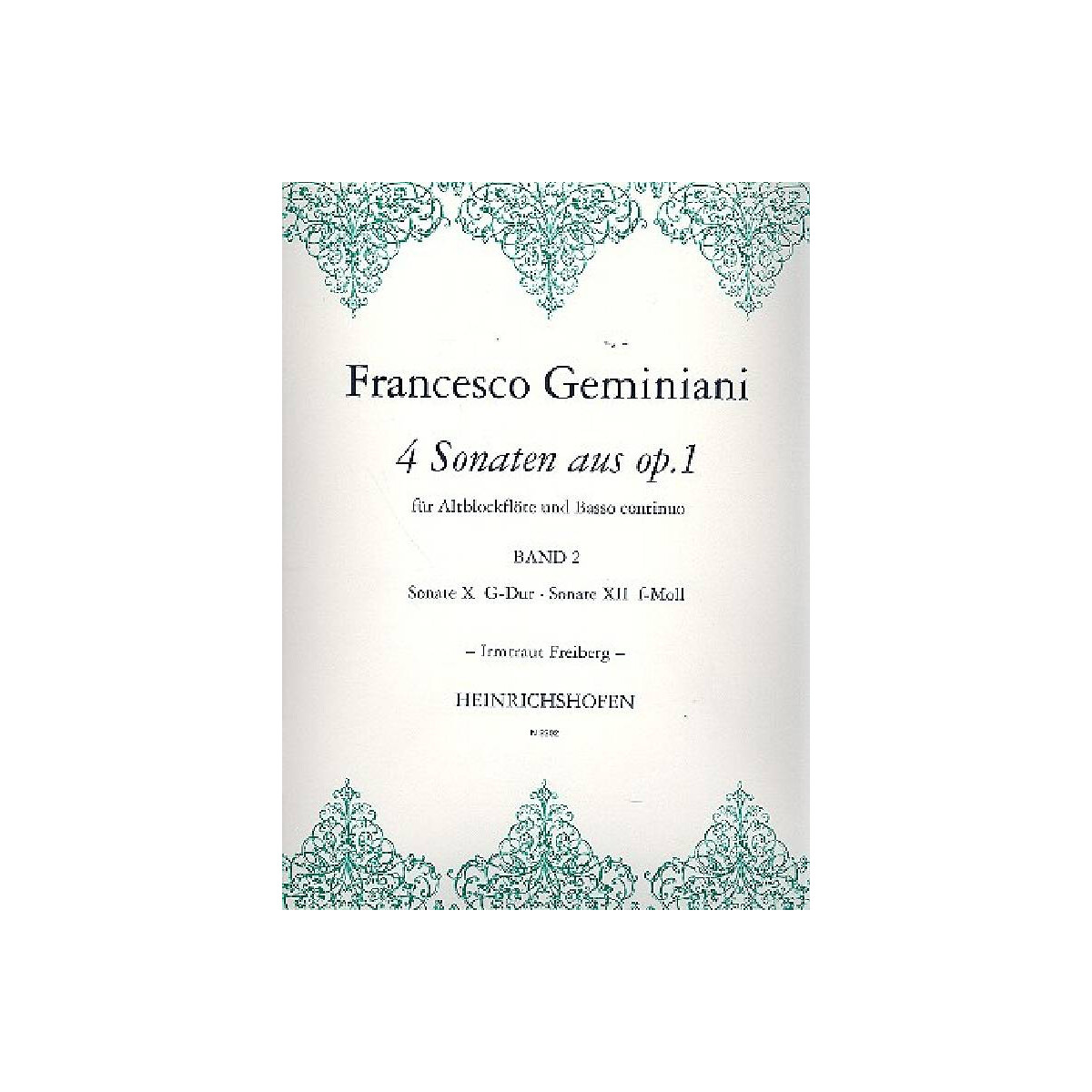 4 Sonaten aus op.1 Band 2 box