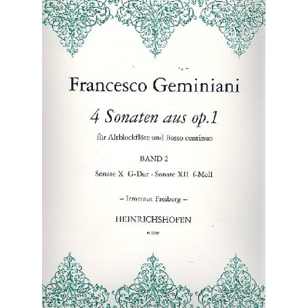 4 Sonaten aus op.1 Band 2